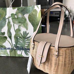 Tommy Bahama wicker bag